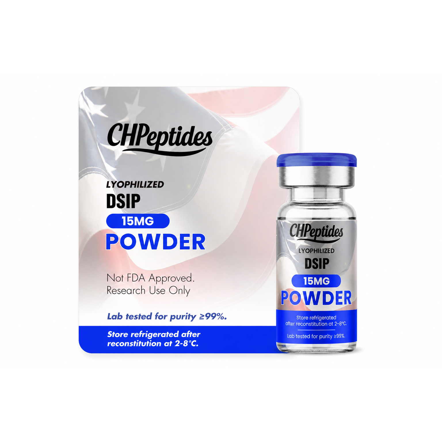 dsip 15mg (15mg)  Telomere Research Peptide Shop DSIP (15mg) - CHPeptides